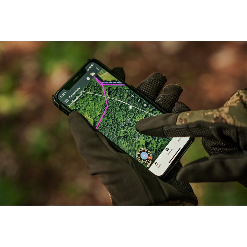 Deer Stalker camo fleece gloves
