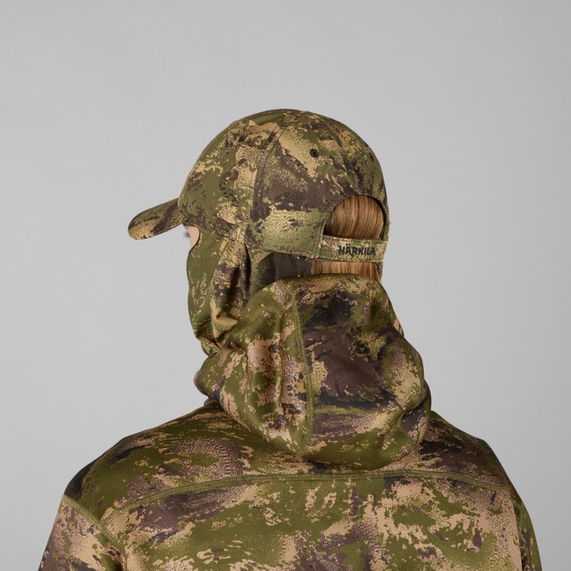 Deer Stalker camo cap w/mesh