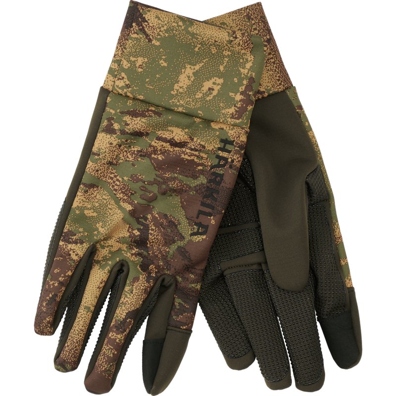 Deer Stalker camo fleece gloves